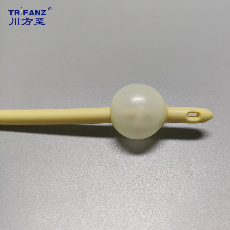 High volume balloon of 3 Way latex foley Catheter High volume balloon of 3 Way latex foley Catheter